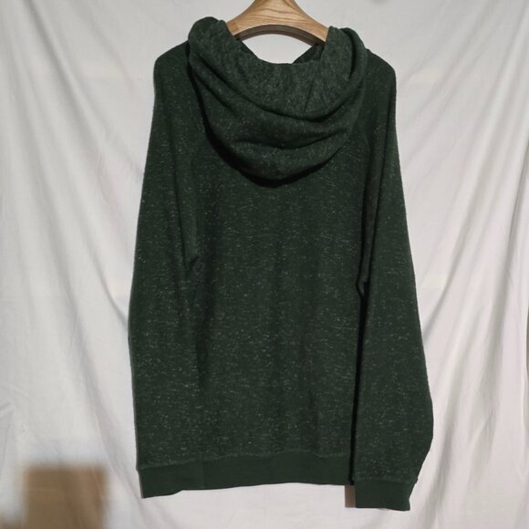 Mollusk California Whale Patch Pullover Hoodie - Forest - Sz L* - Picture 4 of 4